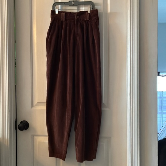 Fundamental Things Petites Pants - Vintage 🥳HP🥳WoMen's Fundamental Things Petites Brown Corduroy Pants